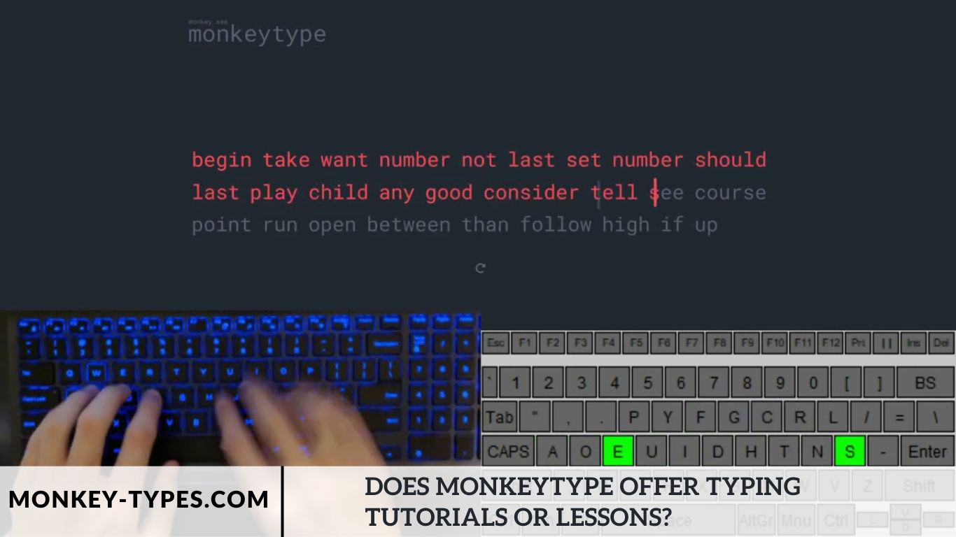 Does Monkeytype Offer Typing Tutorials Or Lessons